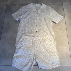 BANKS JOURNAL レオパード柄 半袖シャツ ショートパンツ セットのサムネイル