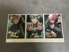 僕のヒーローアカデミア 原画展 メモリアルコレクション 緑谷　爆豪　轟