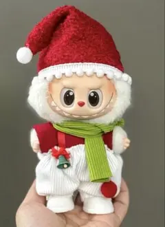 17cm Labubuサンタ着せ替え服