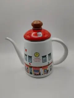 富士　ホーロー　ケトル　コーヒーポット　✨️新品✨️のサムネイル