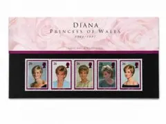 Diana Princess of Wales 記念切手セットのサムネイル