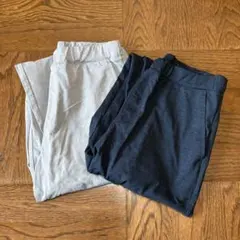 UNIQLOウルトラストレッチアクティブジョガーパンツ 160 2枚セット