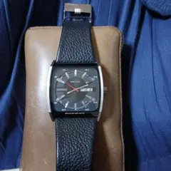 最終価格です。Diesel アナログ腕時計 スクエア型 ブラック