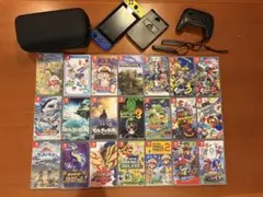 Nintendo Switch 本体セット ドック付き プロコン ケース2個付き