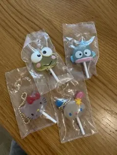 サンリオ　カラフルキャンディチャーム　4個セット