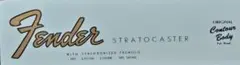 66−68 Fender STRATOCASTER 補修用デカールのサムネイル
