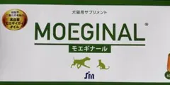 상자에 담긴 Moeginal 60정, 개봉하지 않은 새 제품