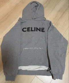 CELINE スタッズロゴ パーカー スウェットパンツ セットアップのサムネイル