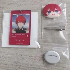 あんスタ　朱桜司　前髪クリップ　ESMGキーホルダー