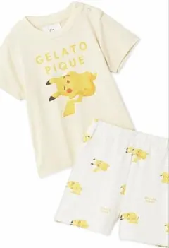 寝巻き　ポケモンスリープ ベビー プリントTシャツ&ショートパンツ 80サイズ