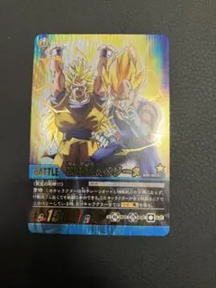 284 ミラバト ドラゴンボール スーパーサイヤ人3ベジータ 2枚セット
