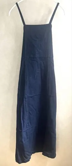 しまむら Helm ヘルム デニムキャミワンピース