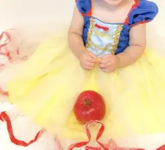 白雪姫風ドレス　80サイズ