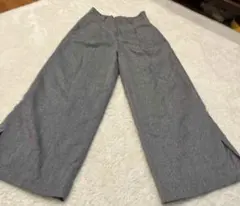 JEANASIS グレー ワイドパンツ Fサイズ