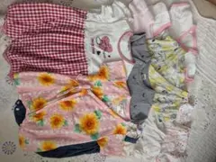 ベビー用肌着、ロンパース 80cm以下　まとめ売り11点