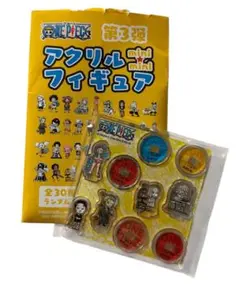 ONE PIECE アクリルミニフィギュア 第3弾 6個セット