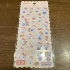 ハローキティ ふわふわ　サンリオキャラクターズ　し〜る　シール　正規品