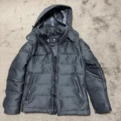 BLACK LABEL フード付きダウンジャケット ブラック　Ｍ