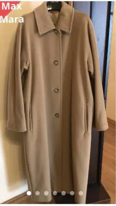 Max　Mara　マックスマーラ　ウール　カシミヤ混　マヌエラ　ロングコート Max Mara(マックスマーラ)｜【'S Max Mara】ESTURIA ヴァージン