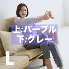 【Lサイズ】ワークマン　メディヒール　ルームロングパンツ＆長袖シャツ