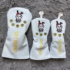 新品 3点セット Golf ドラミ ゴルフクラブヘッドカバー 1+3+UT