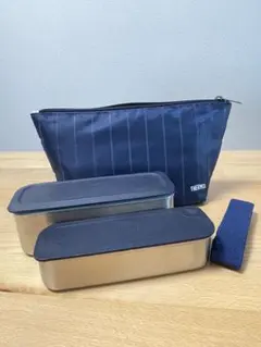 THERMOS ステンレス弁当箱 大小2個セット