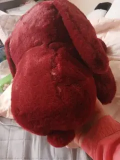 PEANUTS 赤い犬のぬいぐるみ　スヌーピー　希少