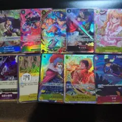 ワンピースカードゲーム まとめ売り パラレル3枚➕シークレット1枚