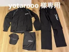新品☆Titleist☆タイトリスト☆レインウェア☆ブラック☆ウィンド