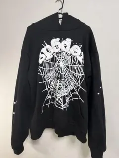 Sp5der 黒パーカーのサムネイル