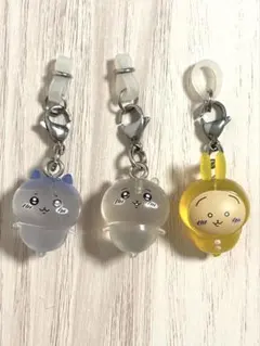 【ちいかわ】めじるしアクセサリー ちいかわ ハチワレ うさぎ 3点セット
