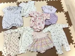 ベビー服 ロンパース 8点セット　pomponette アカチャンホンポ