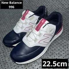 数回使用 22.5cm New Balance 996 ゴルフシューズ BOA