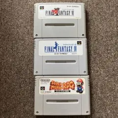 ファイナルファンタジーVI、ファイナルファンタジーIV、スーパーマリオRPG