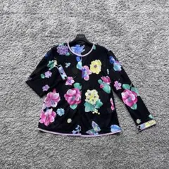 レオナール L カンカン 黒 カーディガン LEONARDのサムネイル