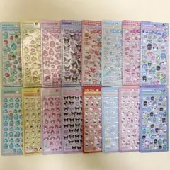ボンボンドロップシール サンリオ第二弾 mini コンプリート　16枚セット