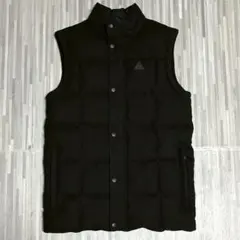 最終価格希少ACG ダウンベスト黒／白ドット柄 Lサイズ 中古・古着通販】NIKE ACG (ナイキエージーシー) ダウンベスト/AS U