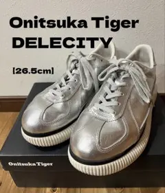 Onitsuka Tiger DELECITY 26.5cm シルバー