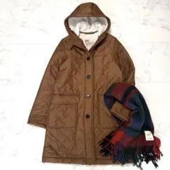 ロングコート キルティングジャケット