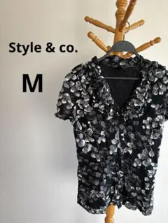 Style & co. 花柄フリルシャツ 【M】値下げok