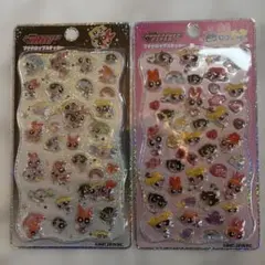 プチドロップステッカー　パワーパフガールズ2枚