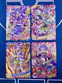 ひみつのアイプリ　チィ　ダークチィ　4枚セット