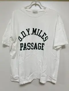 BARNYARDSTORM カレッジロゴBIG Tシャツ 日本製