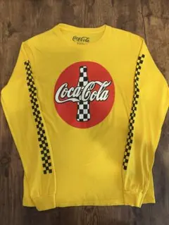 Coca-Cola イエロー長袖カットソー　Sサイズのサムネイル