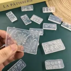 NO 468 シリコンモールド　ミニサイズ　海生き物　レジン