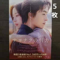 映画　サヨナラの引力　チラシ　フライヤー　５枚