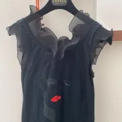 エンポリオアルマーニ　38 フリフリ　シャツ　「美品」