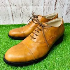 【極美品】RUNWALK 革靴 ストレートチップ 内羽根 レザー 本革 25EEのサムネイル