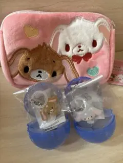 シュガーバニーズ　マルチティッシュケース　ゆるっとめじるしアクセサリー