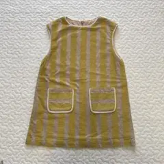 120cm アプレレクール ノースリーブワンピース ジャンパースカート